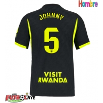 Camiseta Atletico Madrid Johnny Cardoso #5 Visitante Equipación 2026-27 manga corta